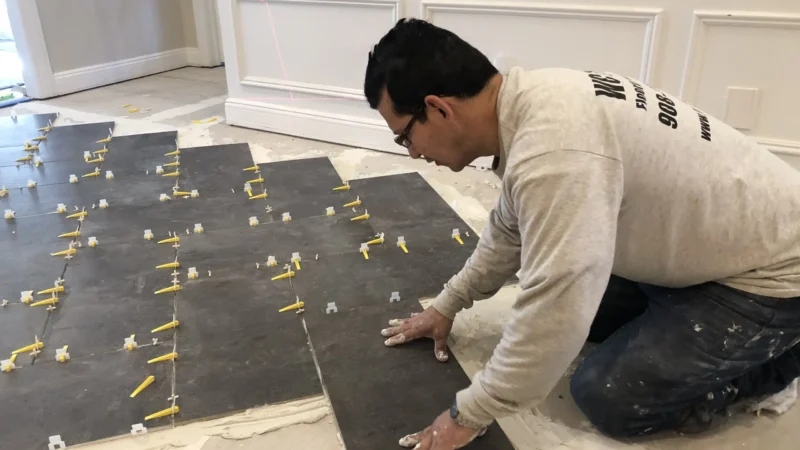 professional tile floor installation in new jersey by WC Floors
