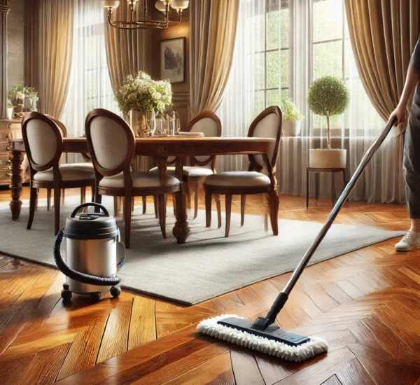 hardwood floor cleaning in a cozy dining room hardwood floor cleaning in a cozy dining room