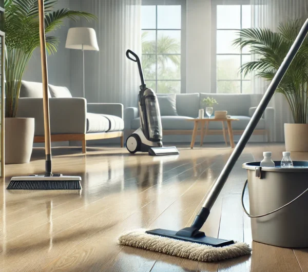 laminate flooring cleaning in a bright modern living room laminate flooring cleaning in a bright modern living room